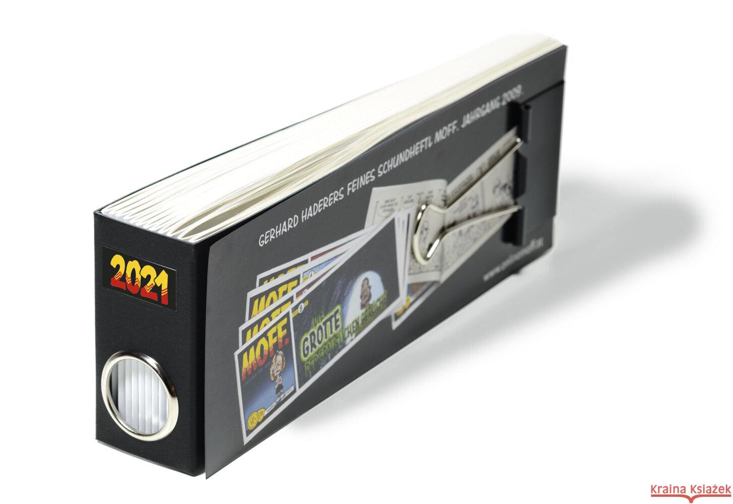MOFF. Jahressammlung 2021, 12 Teile Haderer, Gerhard 9783903055612 Scherz & Schund Fabrik - książka