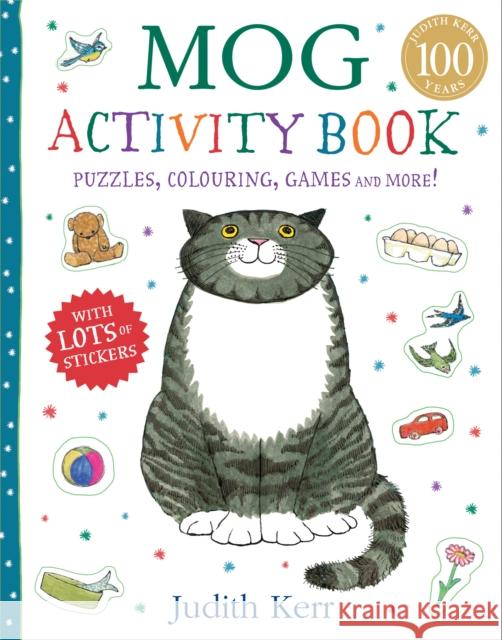 Mog Activity Book Judith Kerr 9780008587758 HarperCollins Publishers - książka