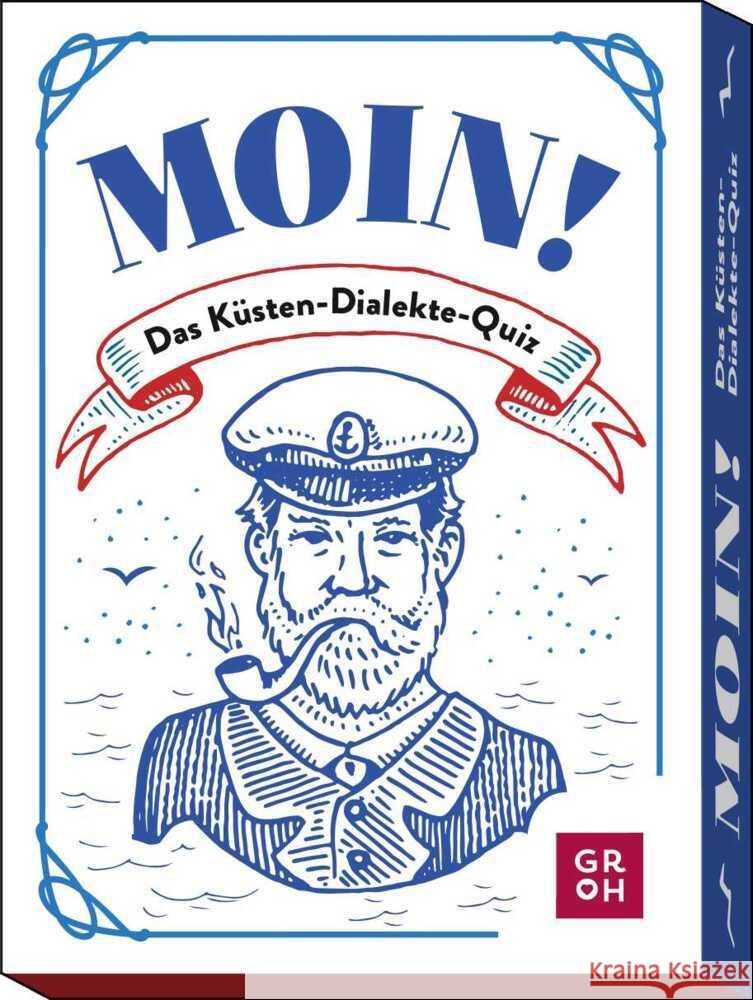 Moin! Das Küsten-Dialekte-Quiz Wolfmeier, Bärbel 4036442014349 Groh Verlag - książka