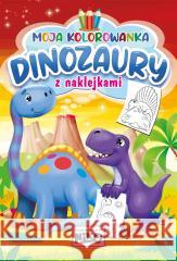 Moja kolorowanka z naklejkami Dinozaury Artur Rajch 9788366565715 Niko - książka