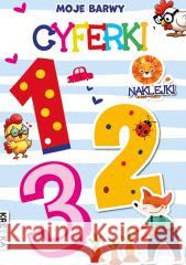 Moje barwy. Cyferki praca zbiorowa 9788382497809 Kredka - książka