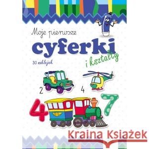 Moje pierwsze cyferki i kształty Wojciech Weiner 9788366164246 Wydawnictwo Pryzmat - książka