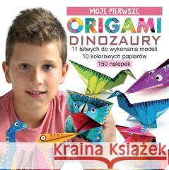 Moje pierwsze origami. Dinozaury Marcelina Grabowska-Piątek 9788382794854 Siedmioróg - książka