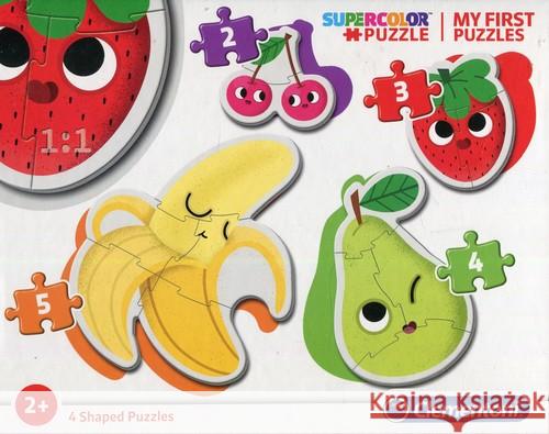 Moje pierwsze puzzle Fruits  8005125208159 Clementoni - książka