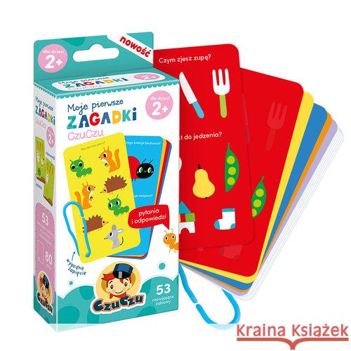 Moje pierwsze zagadki CzuCzu 2+  9788365773609 Bright Junior Media - książka