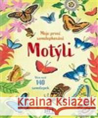 Moje první samolepkování Motýli  8595593841649 Jiri models - książka