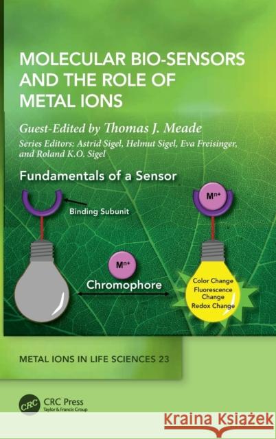 Molecular Bio-Sensors and the Role of Metal Ions Thomas J. Meade 9781032135786 CRC Press - książka