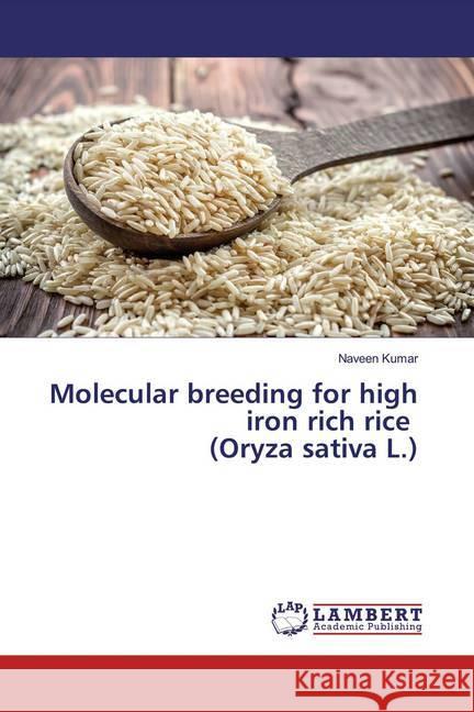 Molecular breeding for high iron rich rice (Oryza sativa L.) Kumar, Naveen 9783659941504 LAP Lambert Academic Publishing - książka