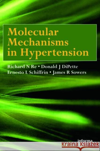 Molecular Mechanisms in Hypertension Richard N. Re Donald J. DiPette Ernesto L. Schiffrin 9781842143049 Informa Healthcare - książka