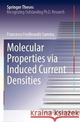 Molecular Properties via Induced Current Densities Francesco Ferdinando  Summa 9783031601613 Springer Nature Switzerland - książka