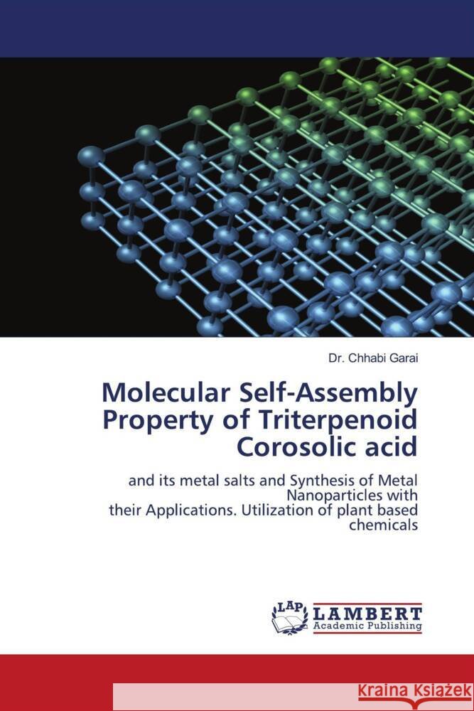 Molecular Self-Assembly Property of Triterpenoid Corosolic acid Chhabi Garai 9786207450138 LAP Lambert Academic Publishing - książka