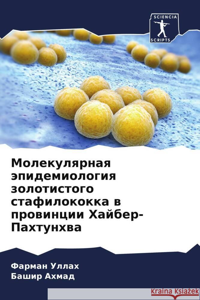 Molekulqrnaq äpidemiologiq zolotistogo stafilokokka w prowincii Hajber-Pahtunhwa Ullah, Farman, Ahmad, Bashir 9786208610524 Sciencia Scripts - książka