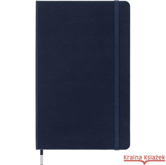 Moleskine 2024 18-Month Weekly Large Hardcover Notebook  8056598856903 Moleskine - książka