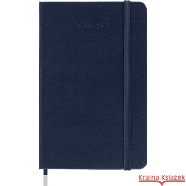 Moleskine 2024 18-Month Weekly Pocket Hardcover Notebook  8056598856965 Moleskine - książka