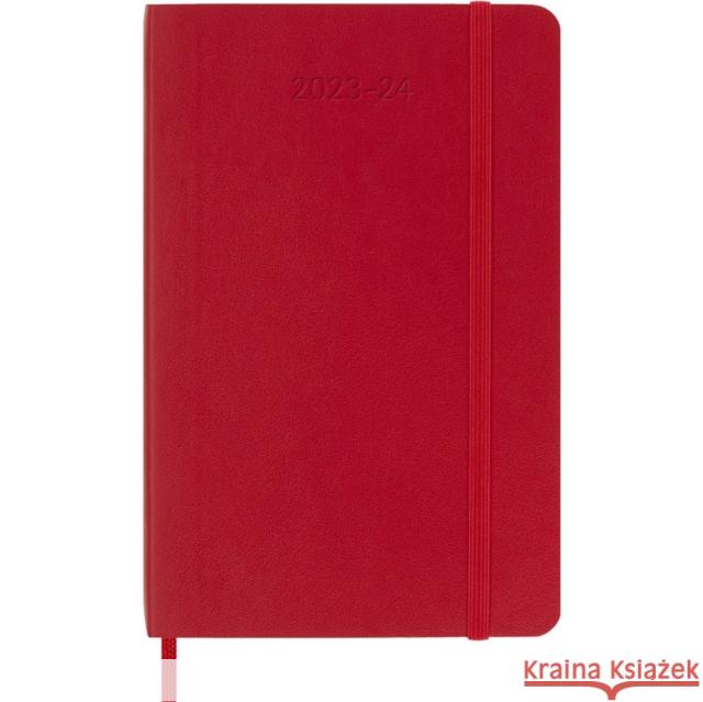 Moleskine 2024 18-Month Weekly Pocket Softcover Notebook  8056598857016 Moleskine - książka