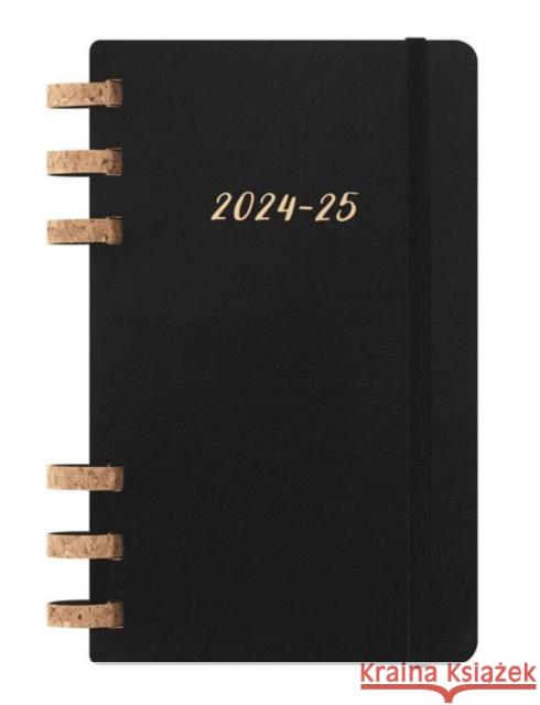 Moleskine 2025 12-Month Large Softcover Academic Spiral Planner: Black Moleskine 8056999271701 Moleskine - książka