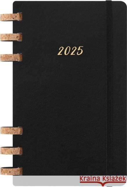 Moleskine 2025 12-Month Large Softcover Spiral Planner: Black Moleskine 8056999271718 Moleskine - książka