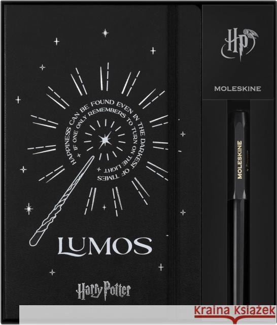 Moleskine Harry Potter Lumos Thematisches Bundle limitierte Ausgabe, L/A5  8056999272197 Moleskine - książka