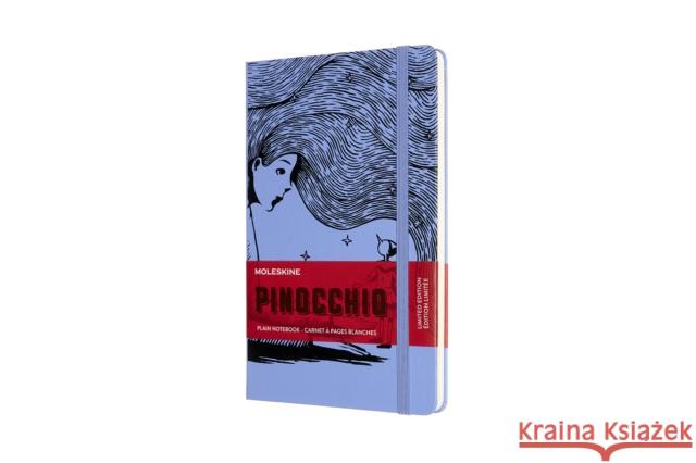 Moleskine Limited Edition Pinocchio Large Plain Notebook: The Fairy MOLESKINE 8056420853667 MOLESKINE - książka