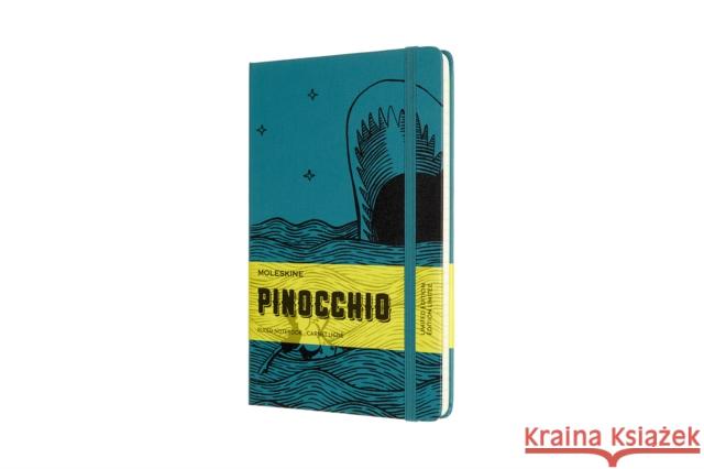 Moleskine Limited Edition Pinocchio Large Ruled Notebook: The Dogfish MOLESKINE 8056420853650 Moleskine - książka