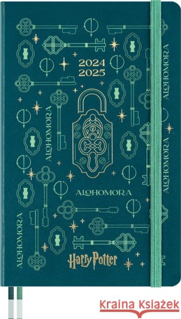 Moleskine Ltd. Ed. Harry Potter 2025 18-Month Weekly Large Hardcover Notebook: Alohomora Moleskine 8056999272142 Moleskine - książka