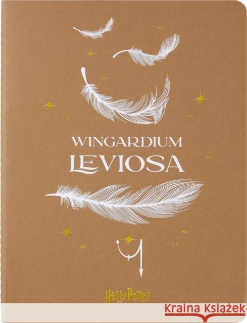 Moleskine Ltd. Ed. Harry Potter XL Ruled Cahier: Wingardium Leviosa Moleskine 8056999272173 Moleskine - książka