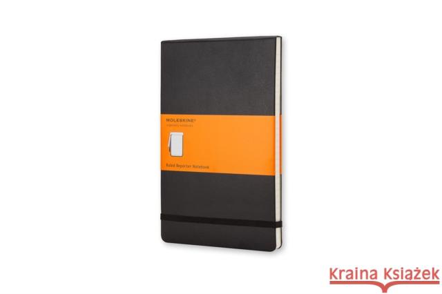 Moleskine Pocket Reporter Ruled Notebook Black Moleskine 9788883705489 Moleskine - książka