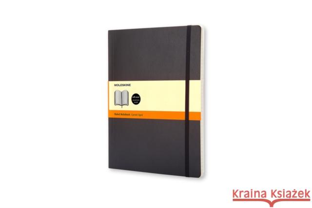 Moleskine Soft Xlarge Ruled Notebook Moleskine 9788883707223 Moleskine - książka