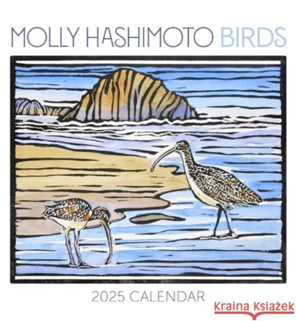 Molly Hashimoto: Birds 2025 Wall Calendar Molly Hashimoto 9781087509051 Pomegranate - książka