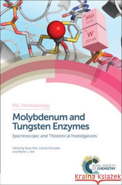 Molybdenum and Tungsten Enzymes: Spectroscopic and Theoretical Investigations Russ Hille Carola Schulzke Martin L. Kirk 9781782628781 Royal Society of Chemistry - książka