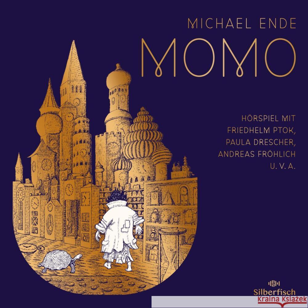 Momo - Das Hörspiel, 3 Audio-CD Ende, Michael 9783745604108 Silberfisch - książka