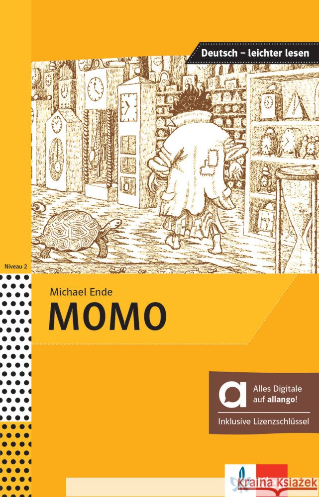 Momo - Hybride Ausgabe allango, m. 1 Beilage Ende, Michael, Felter, Iris 9783126741248 Klett Sprachen - książka