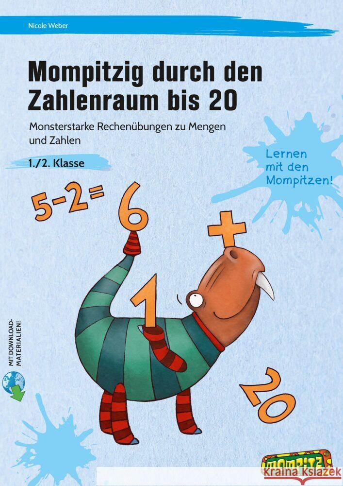 Mompitzig durch den Zahlenraum bis 20 Weber, Nicole 9783403207801 Persen Verlag in der AAP Lehrerwelt - książka