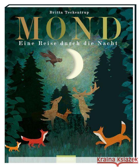 Mond : Eine Reise durch die Nacht Teckentrup, Britta 9783845818917 ars edition - książka