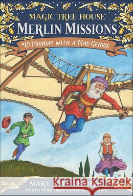 Monday with a Mad Genius Mary Pope Osborne Salvatore Murdocca 9780606017770 Turtleback Books: A Division of Sanval - książka