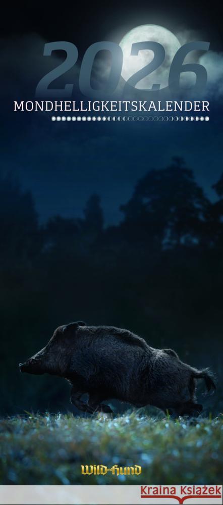 Mondhelligkeitskalender 2026  9783897155251 Kosmos (Franckh-Kosmos) - książka