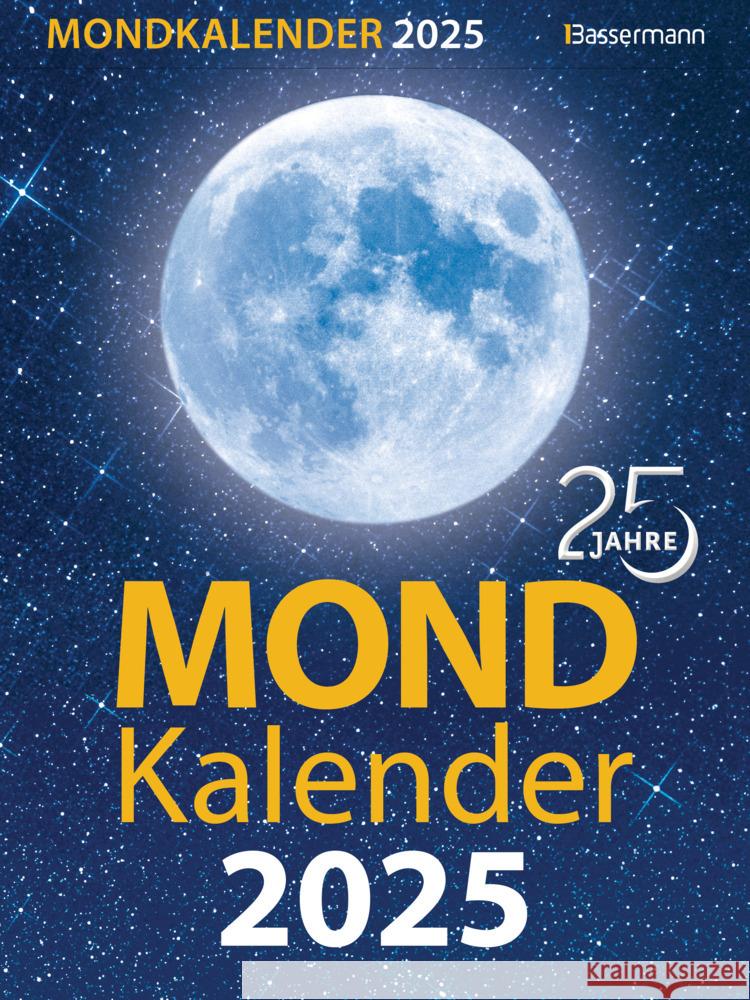 Mondkalender 2025 Ostermeier-Sitkowski, Uschi 9783809449140 Bassermann - książka