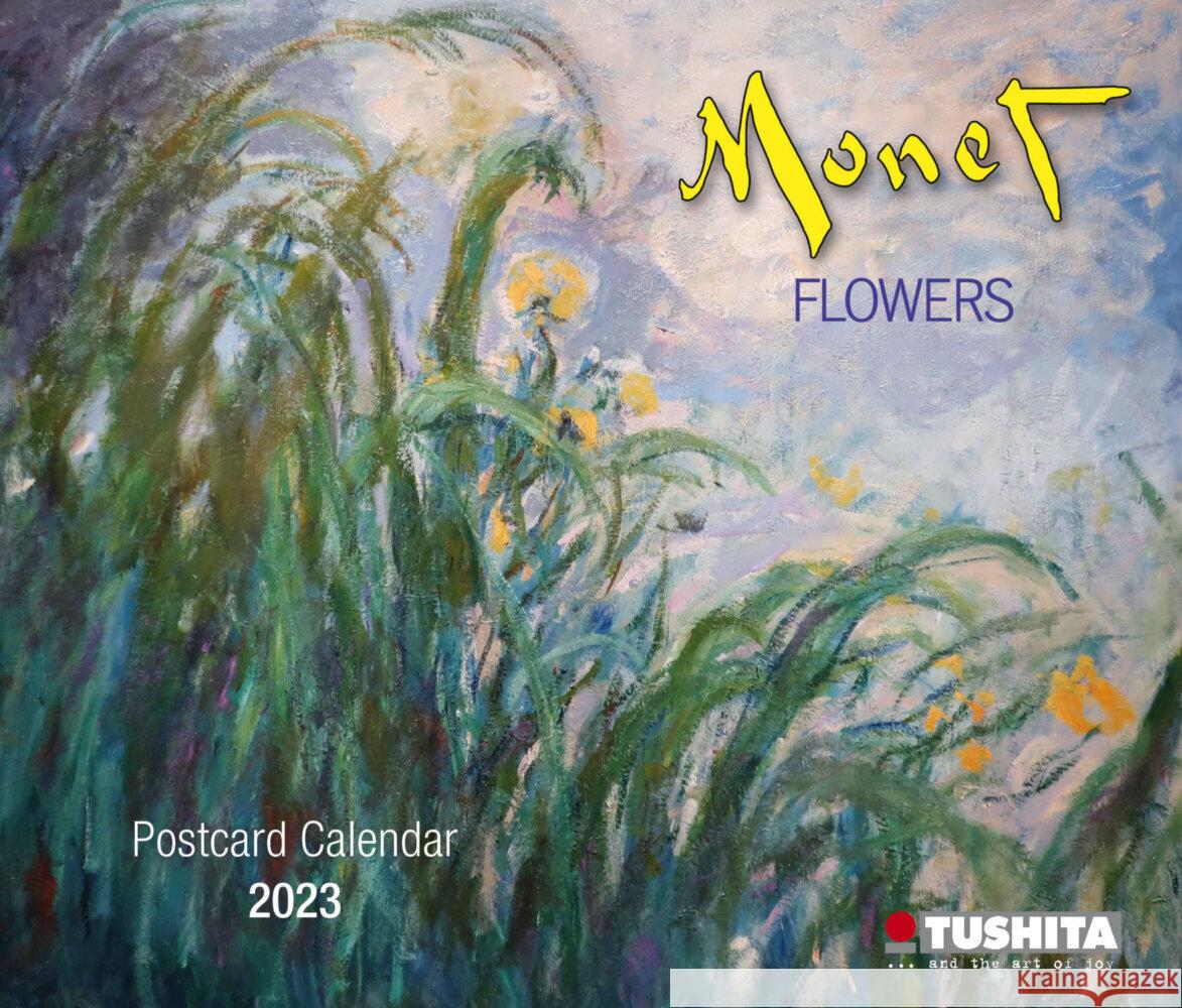 Monet Flowers 2023  9783959291859 Tushita - książka