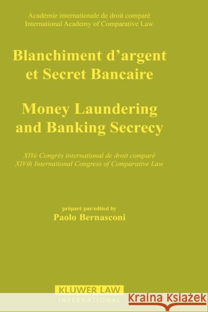 Money Laundering and Banking Secrecy  9789041101501 ASPEN PUBLISHERS INC.,U.S. - książka