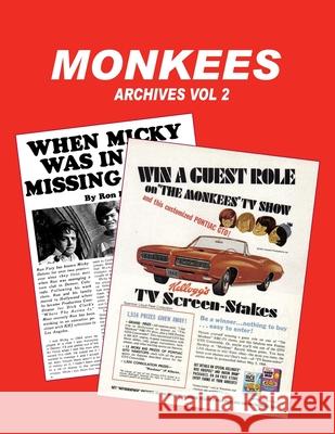 Monkees Archives Vol 2 Gary Zenker 9781941028315 White Lightning Publishing - książka