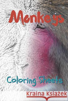 Monkey Coloring Sheets: 30 Monkey Drawings, Coloring Sheets Adults Relaxation, Coloring Book for Kids, for Girls, Volume 3 Julian Smith 9781797498140 Independently Published - książka