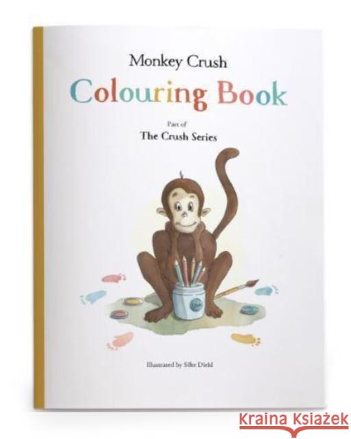 Monkey Crush Series Colouring Book  9788090812123 The Crush Series - książka