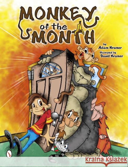 Monkey of the Month Adam Kramer David Kramer 9780764341564 Schiffer Publishing, Ltd. - książka