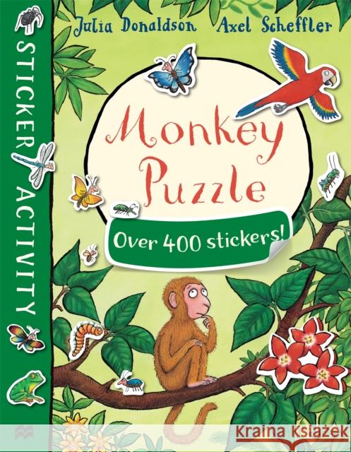 Monkey Puzzle Sticker Book Julia Donaldson 9781509812561 Pan Macmillan - książka