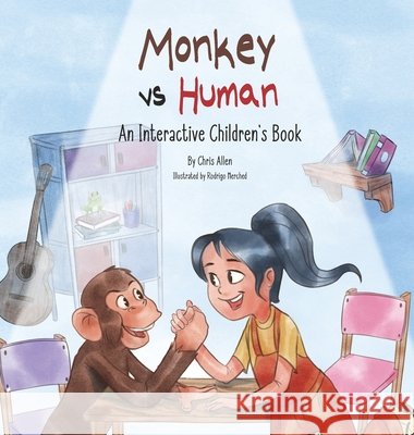 Monkey vs Human Chris Allen 9781067078676 Suitcase Books - książka