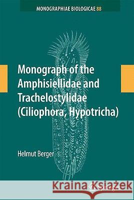 Monograph of the Amphisiellidae and Trachelostylidae (Ciliophora, Hypotricha) Helmut Berger 9781402089169 Springer - książka