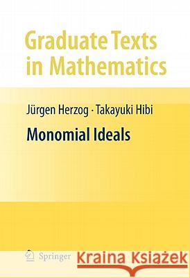 Monomial Ideals J. Herzog Jurgen Herzog 9780857291059 Not Avail - książka