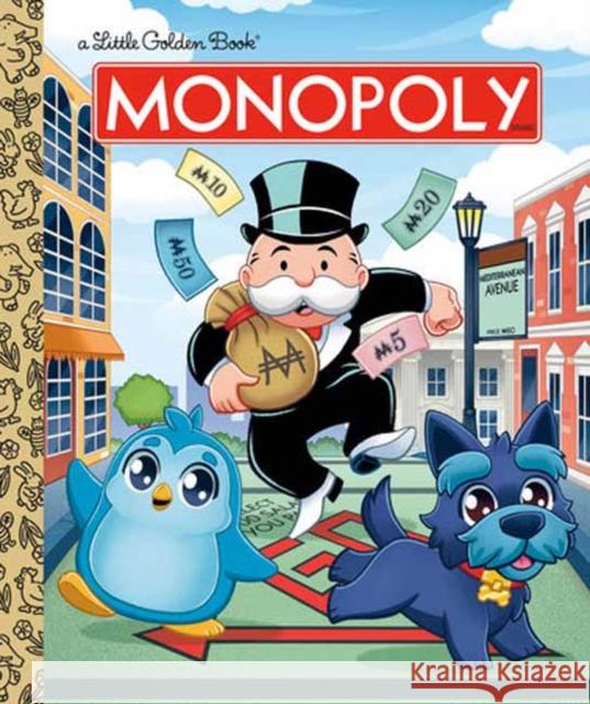 Monopoly (Hasbro) Golden Books 9798217025923 Random House USA Inc - książka