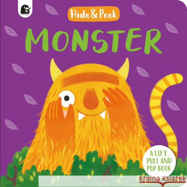 Monster: A lift, pull and pop book HAPPY YAK 9780711268357 Happy Yak - książka