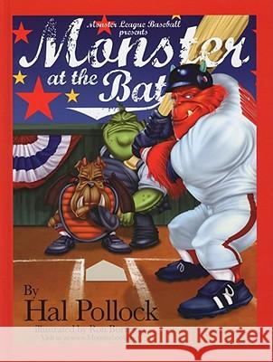 Monster at the Bat Hal Pollock 9781596878846 Milk & Cookies - książka